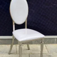 صندلی دست دوم آبکاری مدل دورقوطی/درحدنو