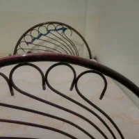 تخت دو نفره فرفورژه|تخت و سرویس خواب|کرمان, |دیوار