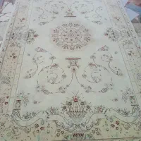 ۲ فرش ماشینی ۶ متری کاشان سالم و‌تمیز