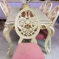 میز ناهار خوری ۶نفره پلیمری|میز و صندلی غذاخوری|تهران, تهرانسر شمالی|دیوار