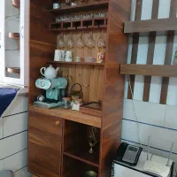 کافی بار|بوفه، ویترین، کنسول|اقبالیه, |دیوار