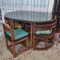 میز و صندلی ناهارخوری ۶ نفره کمجا