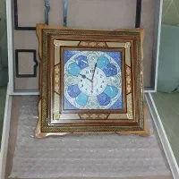 ساعت دیواری میناکاری وخاتم کاری