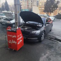 شستشوی رادیاتور بخاری وتقویت سیستم خنک کاری