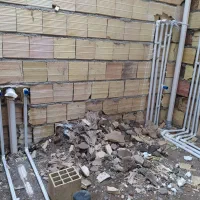 لوله کشی آب فاضلاب تاسیسات نصب شیر آلات لوله کش|خدمات پیشه و مهارت|رشت, یخسازی|دیوار