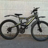 دوچرخه سایز ۲۶دنده ای ترمز دیسکی سه کمکه