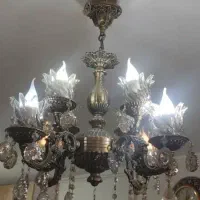 ۲عدد لوستر برنز