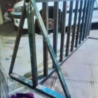 نرده فلزی مخصوص پارک موتور و دوچرخه