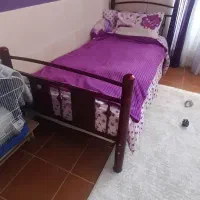 تخت فلزی تک نفره