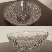 میوه خوری کریستال بزرگ و سنگین سالم