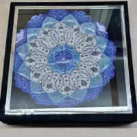 بشقاب میناکاری سایز  ۲۰