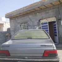 پژو 405 خاکستری