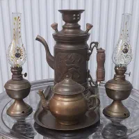 وسایل برنجی تزئینی عتیقه