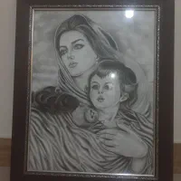 نقاشی سیاه قلم