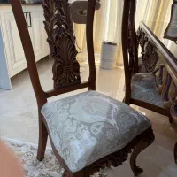 مبلمان ۹ نفره با میز ناهارخوری ۸ نفره راش گرجستان|مبلمان خانگی و میز عسلی|تهران, توحید|دیوار