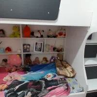 فروش تخت ۲طبقه ام دی اف.در حد|تخت و سرویس خواب|باغستان, |دیوار