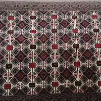 یک جفت پشتی دستباف ترکمن