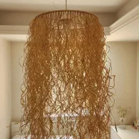 انواع لوستر رافیا و اکسسوری کافه‌ای|کافی‌شاپ و رستوران|تهران, شمس‌آباد|دیوار