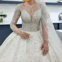 لباس عروس مجلل مزون دوز|لباس|قم, سالاریه|دیوار