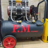 کمپرسور هوا/پمپ باد ۳۰ لیتری پی ام ۱ سال ضمانت