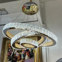 لوستر کریستالی هوشمند طرح کهکشانی SMD