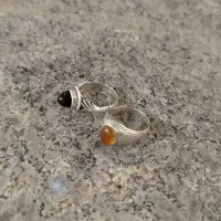 سه عدد انگشتر نقره قدیمی