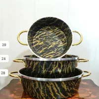 ماهیتابه گرانیت لب چدن