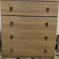 تخت یک نفره و میز درایور ۴ کشو