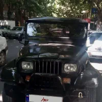 جیپ صحرا میتسوبیشی سالم، آماده استفاده.