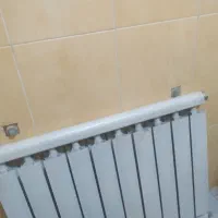 رادیاتور۱۰پره‌خیلی‌تمیزوسالم‌۲عدد