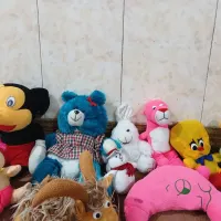 عروسکهای پشمی تمیز ودرحد نو