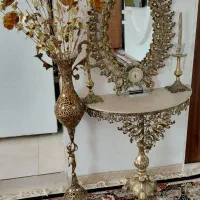 آینه و شمعدان آلومینیوم