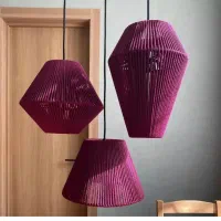 لوستر مکرومه|لوستر و چراغ آویز|تهران, قلهک|دیوار