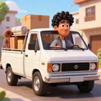 حمل بار با وانت بار به‌همراه کارگر