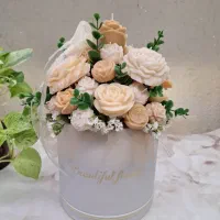 باکس گل شمعی