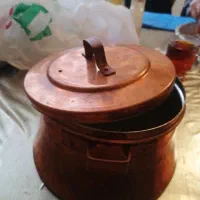 قابلمه مسی بزرگ دست ساز زنجانشماره ۲۴|ظروف پخت‌وپز|تهران, جنت‌آباد جنوبی|دیوار