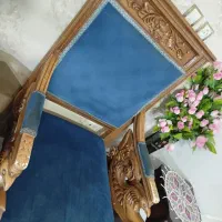 مبلمان استیل کتیبه دار طرح ققنوس