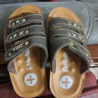 دمپایی صندل چرم سایز ۲۶