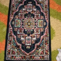 فرش پادری دست بافت گل ابریشم