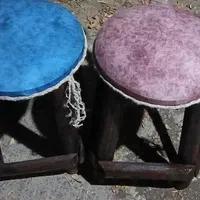 پاف های چوبی سنتی پاف صندلی|صندلی و نیمکت|رباط‌کریم, رباط‌کریم|دیوار