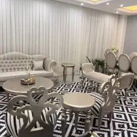 مبلمان سلطنتی ومیز غذا خوری ۱۰ نفر شیک