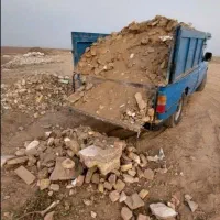 خاک ونخاله خدمات ومصالح ساختمانی کمپرسی نیسان