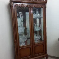 ویترین چوب راش