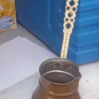 قهوه جوش مسی دسته برنجی|صنایع دستی و سایر لوازم تزئینی|کرج, حسن آباد|دیوار