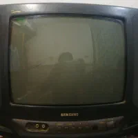 دو عدد تلویزیون 14اینچ. مشکی. و 15اینچ صفحه تخت|تلویزیون و پروژکتور|علیآباد کتول, |دیوار