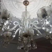 لوستر شیشه ای|لوستر و چراغ آویز|ارومیه, |دیوار