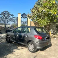 پژو ۲۰۶ اتومات تیپ ۶ مدل۸۴ خاکستری