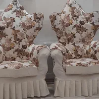 روکش مبل ۹نفره در حد نو با روکش میزغذاخوری ۶نفره