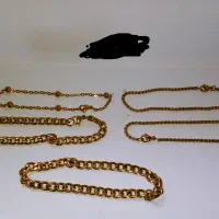 دستبند و انگشتر فیک رنگ ثابت