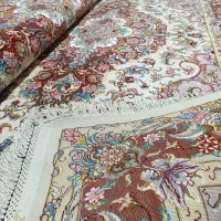 فرش جفت ۶ متری خطیبی               مرینوس، ابریشم*|فرش|تبریز, |دیوار